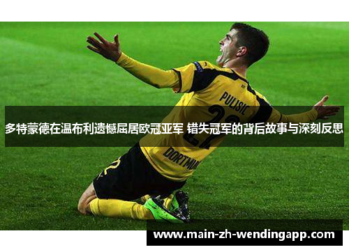 多特蒙德在温布利遗憾屈居欧冠亚军 错失冠军的背后故事与深刻反思